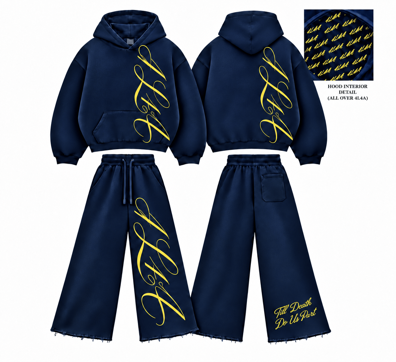 Heritage Hoodie in Midnight Navy